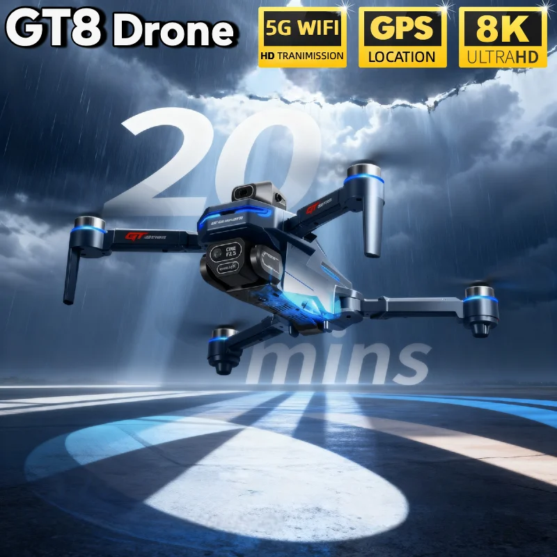 HOT For LSRC GT8 Drone 4K Prof - Jjrc Drone X12 review and price